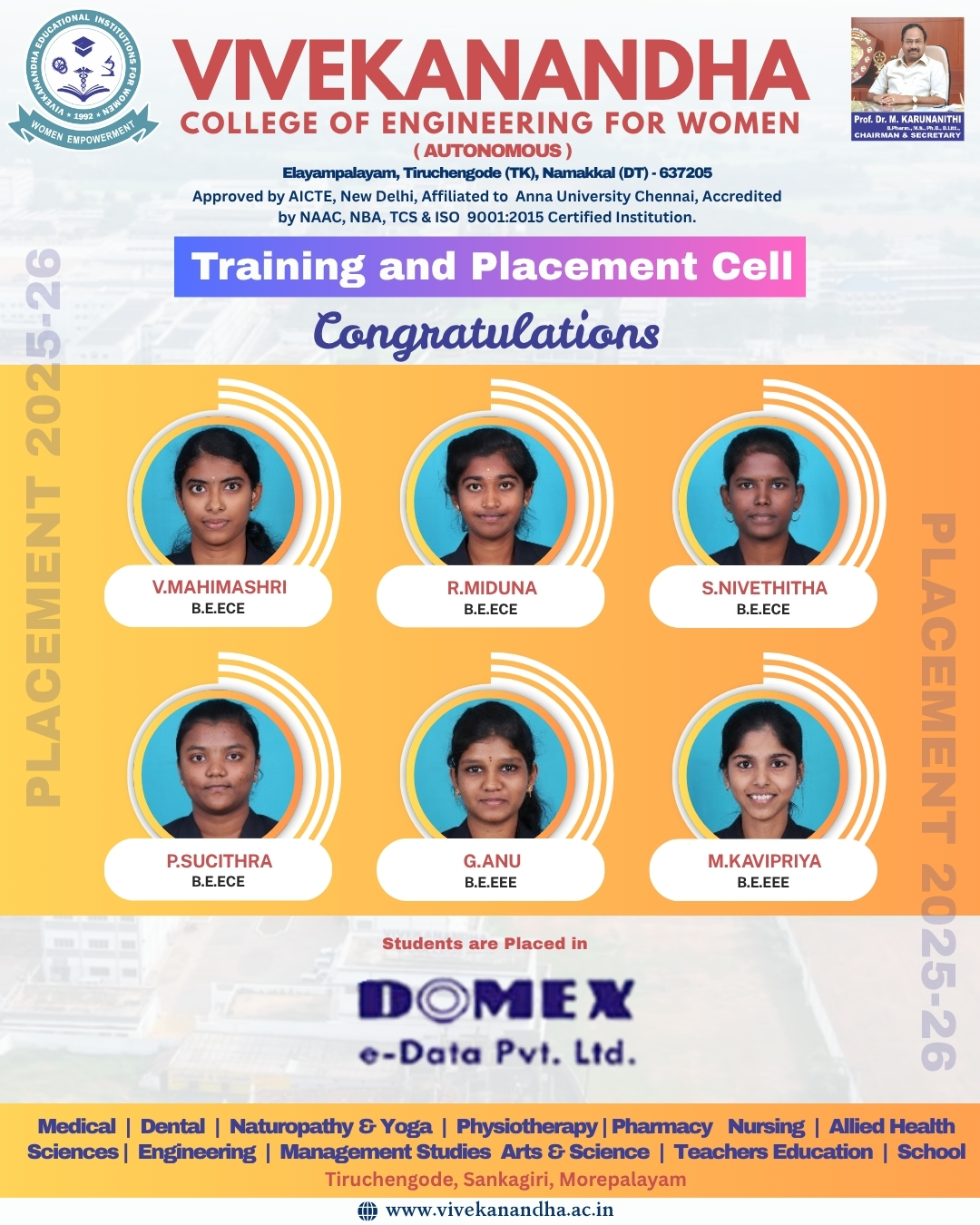 VEI Placements