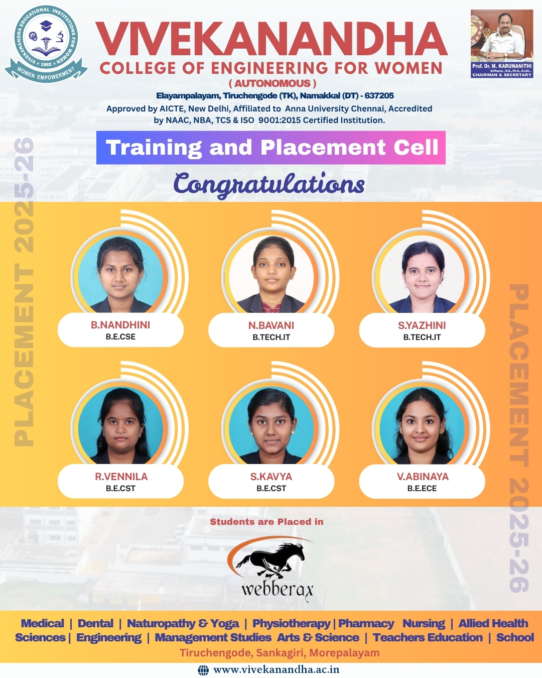 VEI Placements