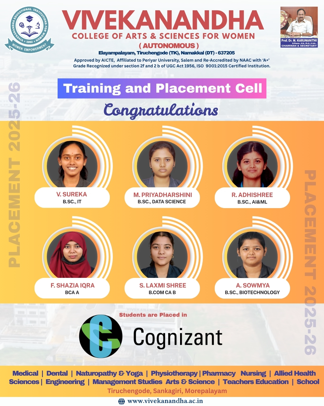 VEI Placements
