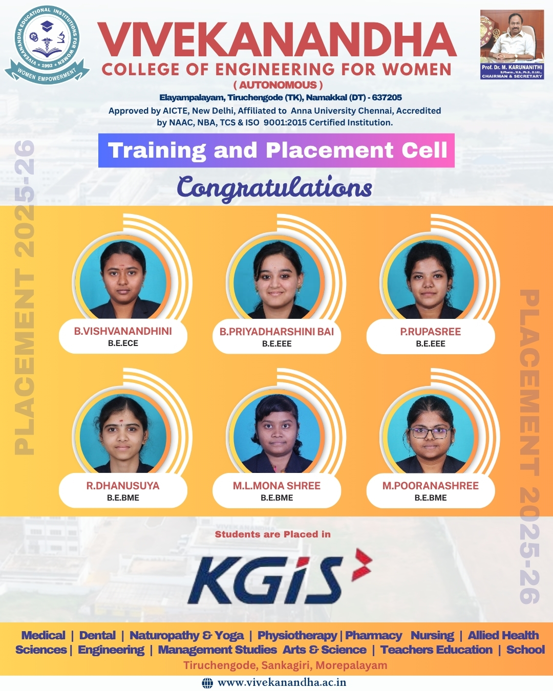 VEI Placements