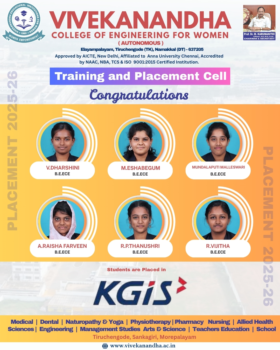 VEI Placements