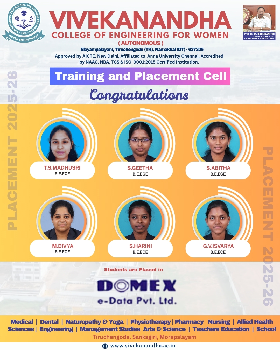 VEI Placements