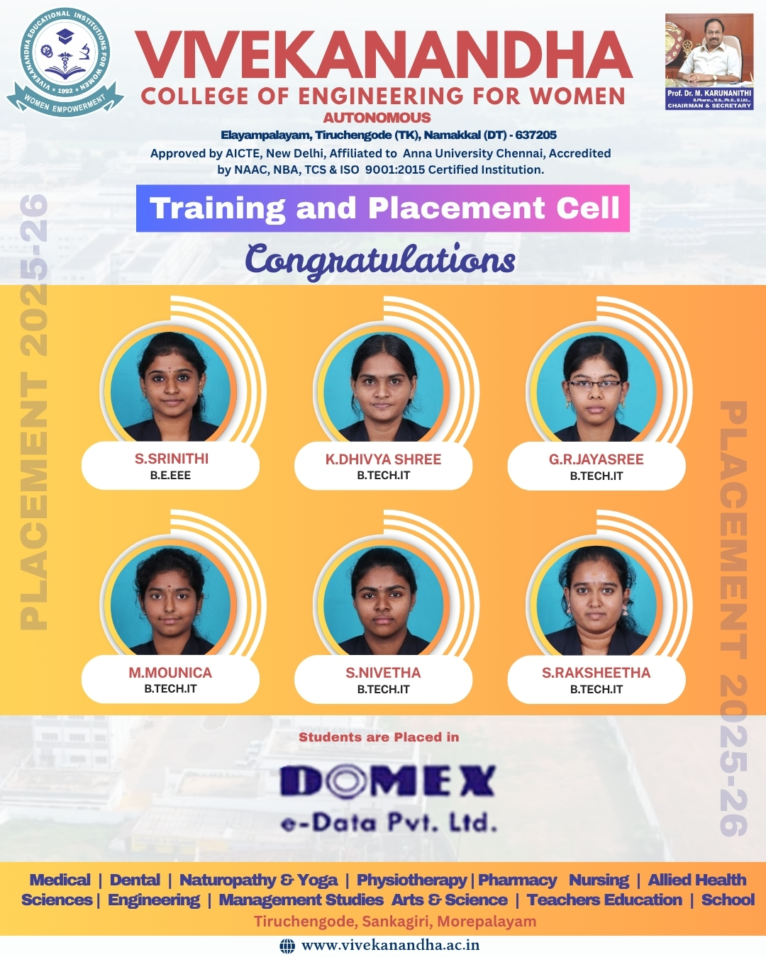 VEI Placements